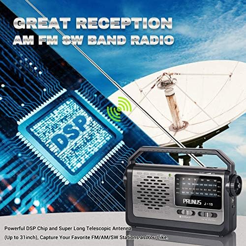 J-05 Weather AM FM prijenosni Radio, NOAA Weather tranzistor Radio sa odličnim prijemom & amp;prijenosni