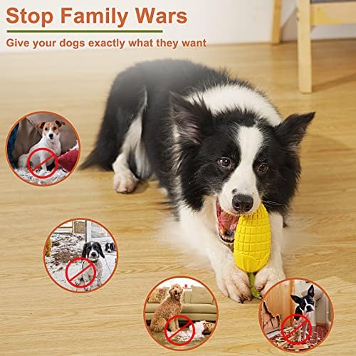 Petsta Škripave igračke za pse za agresivno žvakanje velikih pasa srednje male pasmine, teške