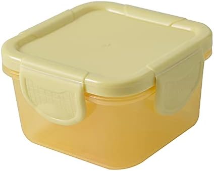 Fansipro kutija za čuvanje svježine ekološki, zdravi, kompleti dodatne opreme u kući za iznajmljivanje; spavaonica; ormar; Salon; frižider, 85x75x50, žuta, 9 komada kutija za skladištenje hrane