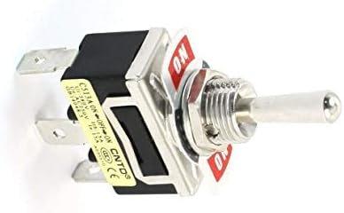 AEXIT AC250V 15A Toggle sklopke za uključivanje / isključivanje / na 3 pozicije SPDT 12mm Montažni dija