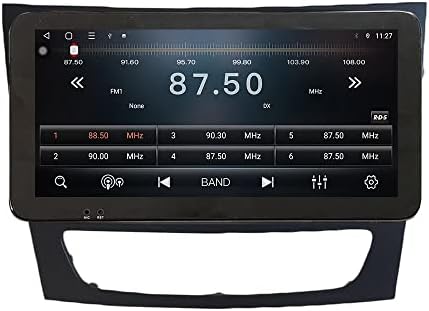 Zertran 10.33 QED / IPS 1600x720 Carplay i Android Auto Android Autoradio Auto navigacija Stereo Multimedijski igrač GPS Radio DSP Forbenz E Class 2005-2008