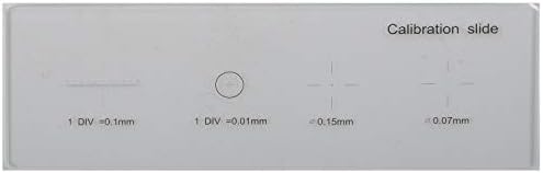 KOPPACE mjerni kalibracioni lenjir za mikroskop 0,01 mm-0,1 mm Specijalni kalibracioni lenjir za mjerenje mikroskopa