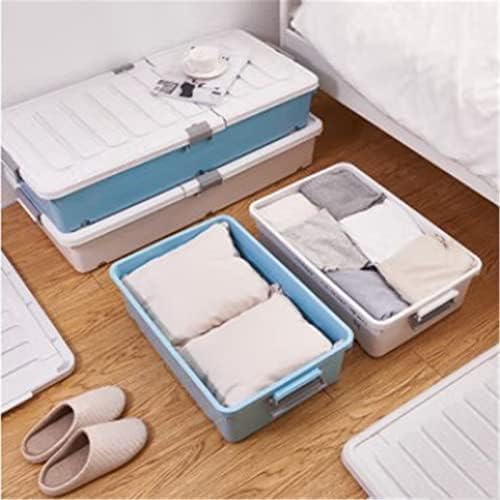 Elixes Mander-krevet Skladištenje plastični krevet za odlaganje kreveta Organizator za pohranu kućnog odjeća Organizer veliki kapacitet