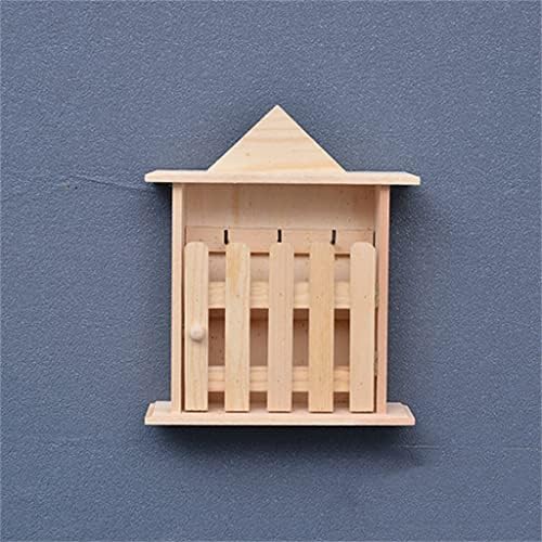 Zidna Dekoracija Drvena Kutija Za Odlaganje Kuće Nordijskog Stila Zidni Viseći Stalak Za Malu Kuću