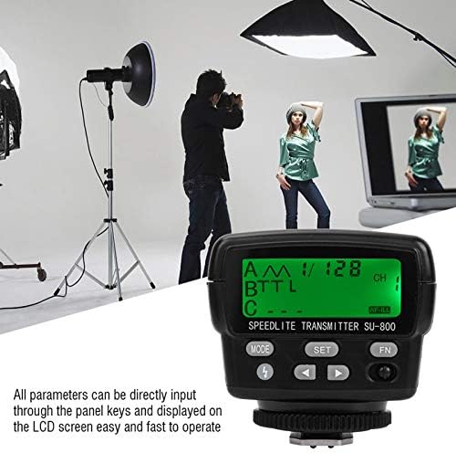 Vifemify SU800 Wireless Speedlight Commander Flash Light okidač predajnik za SB910 SB800 Fotografska lampica Kamera treperi