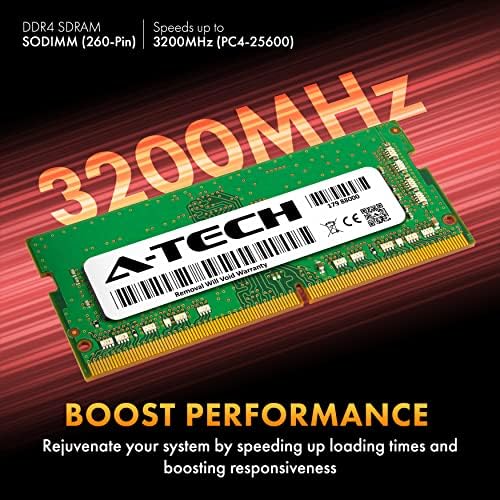 A-Tech 8GB RAM-a za MSI GF65 tanki laptop | DDR4 3200MHz PC4-25600 SODIMM 1.2V 260-PIN UPGRADNJA MEMICIJE SO-DIMM