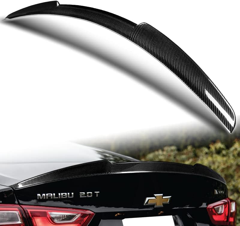 Hyperspeed Realni karbonski vlakni spojler krila sakupljač za usne STP-Style Fit For 2017 2018 2019 2020 2021