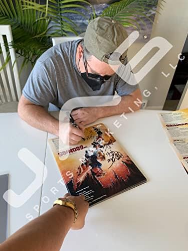Corey Feldman Sean Astin Jonathan Kequan potpisao je ISC 11x14 photo JSA Coa Goonies