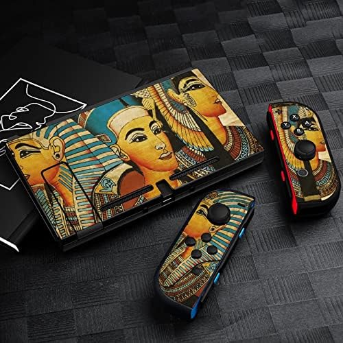 Retro Staroegipatska Umjetnost prilično uzorak naljepnica za kožu Full Wrap skin Protective Skins naljepnica za Switch
