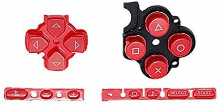 Crveni tasteri Set tastera za Sony PSP 3000 tanka konzola rezervni deo za popravku