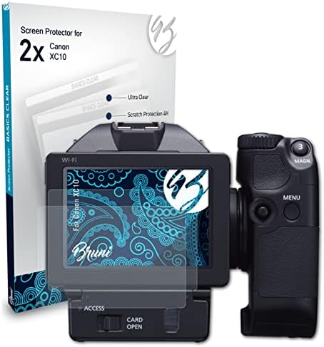 Bruni zaštitnik ekrana kompatibilan sa Canon XC10 zaštitni film, kristalno čist zaštitni film