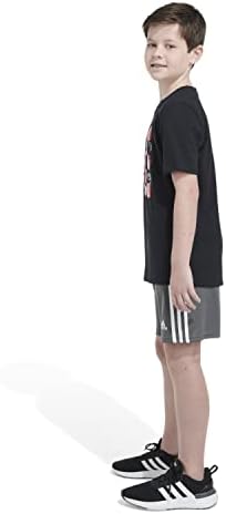 Adidas Boys 'kratki rukav pamučni rukav Logo Majica Tee