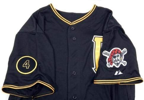 2014 Pittsburgh Pirates Wandy Rodriguez Igra izdana Black Jersey Kiner P 205 - Igra Polovni MLB dresovi