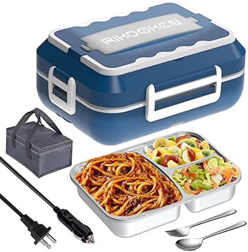 RIKDOKEN 1x Bento kutija za ručak, 1x električna kutija za ručak grijač za hranu