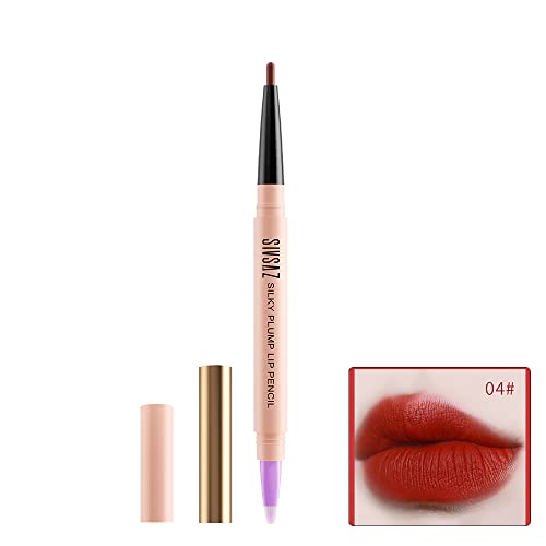 SIVSAZ lip Liner Makeup, tečni ruž za usne mat dugotrajan, oblikuje i ispunjava usne, visoke boje i dugotrajne profesionalne šminke olovka za usne (03)