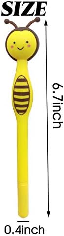 Ronyoung 22pcs gel olovke crtane pčele mastilo gel olovke fino point valjak marker olovke Signature olovke pčelenje