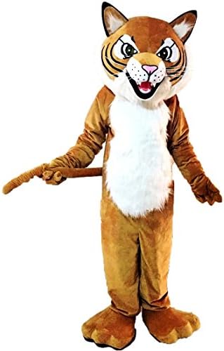 Tiger Wild CAT maskota kostim lik Real Slika