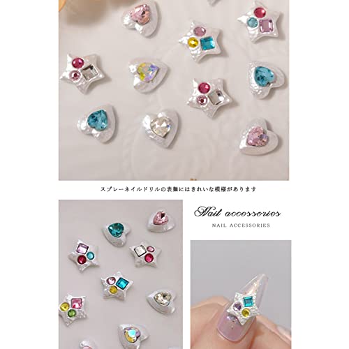 Manikir nakit za nokte čari umjetni Kristal dijamant boja u spreju Legura nakit dekoracija