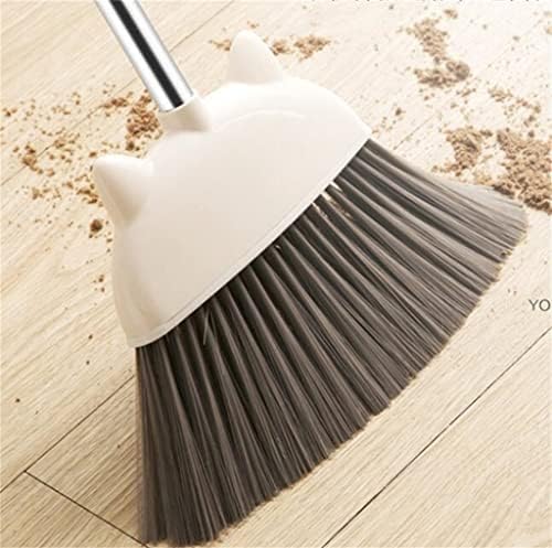 LYSLDH metla i posuda za smeće kombinovana Kućanska metla za čišćenje meke metle za kosu komplet za čišćenje