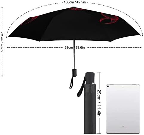 Cool Scorpion 3 Folds putni kišobrani Anti-UV Vjetrootporni kišobrani modni automatski Otvoreni kišobran