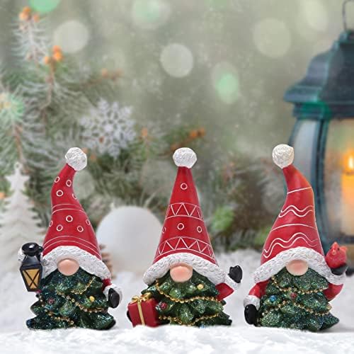 Hodao Božićno Drvo Patuljci Dekoracije Zatvoreni Home Decor Božić Patuljci Figurice Tabela Dekoracije