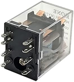 NUNOMO 5kom intermedijarni relej Mini elektromagnetni Relejni prekidač sa LED zavojnicom opšti DPDT 8/11/14 pinovi AC 110V 220V DC 12V 24V