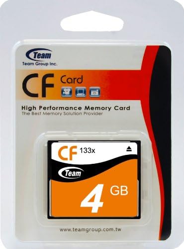4GB tim CF memorijska kartica visokih performansi 133x za Aiptek džep DV4100M DV5100F DV5100M. ova kartica dolazi sa.