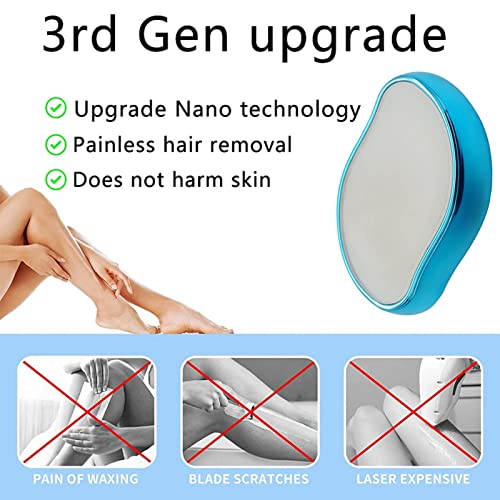 Bleam Crystal gumica za kosu, ANTAND uređaj za uklanjanje dlaka 3. generacije 2023 Magic bezbolni piling alat