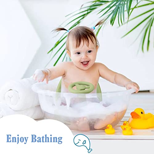 Blandstrs Baby Bath Seatstub za bebe kupatila stolica s neklizacom mekom prostirkom, prijenosna
