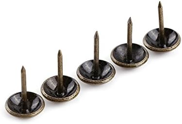 Tapaciranje noktiju Tack Stud, 100pcs Metal Antique tapaciranje noktiju Tacks trake Clavos dekorativna Tack Pushpins Doornail za drveni namještaj dekor