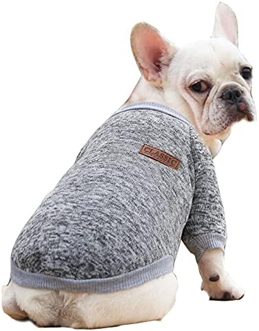 Mummumi® mala pasa odjeća, štenad meka zadebljanje topla jesenska odjeća Cat Wittff Otporni psi pletene džempere Zimska odjeća odjeća za malog psa Chihuahua, Yorkshire, terijer, pudlica