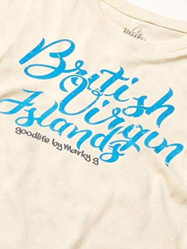Marky G Odjeća za djevojačke ovagle za tiskane Britanske Djevičanske ostrva Grafički fini dres majica,