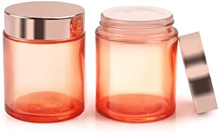 100g / 3.4oz ružičasta krema Jar prazan kozmetički spremnik sa unutrašnjim oblogom putnički kozmetički uzorak jar lonca za kremu losiona u prahu balzam za usne sjenilo 2 paketa