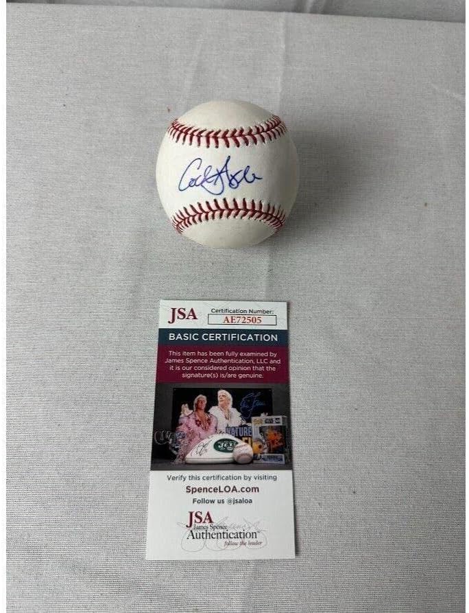 Cody Asche potpisao je autogramiranog OMLB bejzbol JSA AE72505 - AUTOGREMENA BASEBALLS