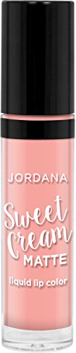 Jordana Sweet Cream mat tečna boja za usne glazura za puter kremu MLC-23