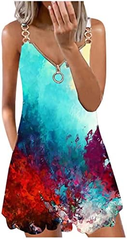 FIRERO Ljetne haljine za žene 2023, seksi elegantna haljina Boho Plus size hladnog ramena kratki rukav 1/4 zip patchwork sendress