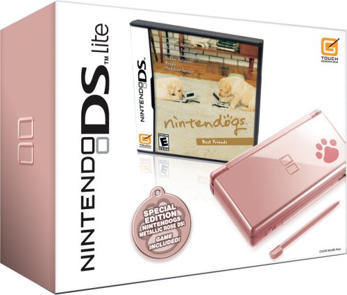 Nintendo DS Lite Crimson & crna sa Brain Age 2