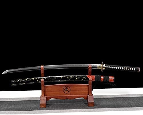 GLW Handmade Mač Spada Giapponese Katana di Alta Qualità T10 Acciaio Argilla Temperato Samurai Fatto A Mano Full Tang Blade Affilatura Decorazioni per la Casa