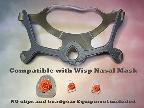2kom Cpap maska za nos Wisp Fabric Frame kompatibilan sa Wisp nosnom maskom-okvir od tkanine za
