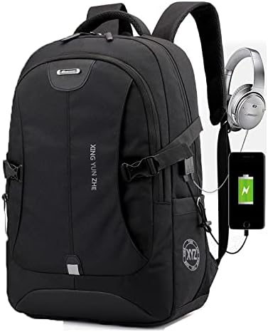 Backpack laptop ANTI-krađa sa USB punjačem, 15 inča, vodootporan, udoban, elegantan, crni