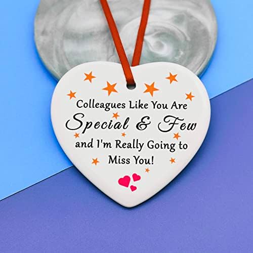 Coworker Leaving Gifts For Women Men Ornament keepsake Sign Going Away Gift Goodbye Gifts