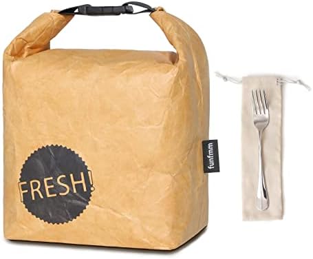 Torba za ručak za žene/muškarce, torba za ručak za višekratnu upotrebu sa vodootpornim Tyvek materijalom,izolovana