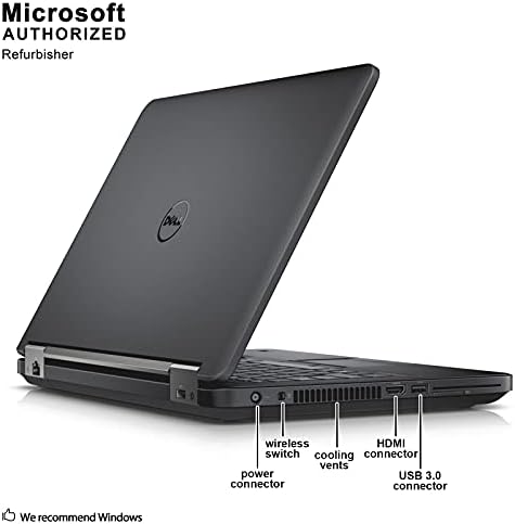 Dell Latitude E5440 14 inčni Laptop , Intel Core i7 4600U do 3.3 GHz, 8G DDR3, 320G, DVD, WiFi, USB 3.0, VGA, HDMI, Windows 10 64 Bit-više jezika, engleski / španski / francuski