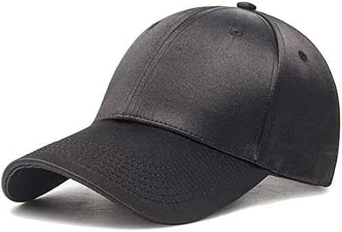 Unisex obični poliester satenski bejzbol kapu za zaštitu od sunca Visor kamiondžije kape za žene muškarci na otvorenom tata šešir prozračan