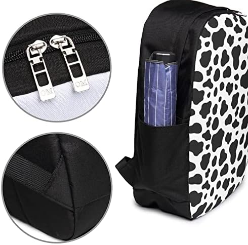 Wowsuo kravlje ruksak za laptop za laptop Aldult tanak izdržljiv dnevni paket s USB portnim putovanjima, casual 17 inčna torba za laptop