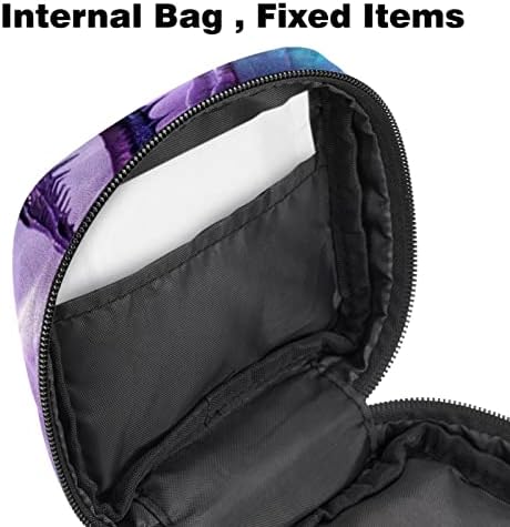Torba za čuvanje higijenskih uložaka Dragon Purple ženska Sanitarna torbica za Tampon torba za odlaganje patentnih zatvarača menstrualna torba