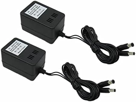 USONLINE911 Pakovanje 2 AC adapter Napajanje za Nintendo Nes Super Snes Sega Genesis 1 3in1