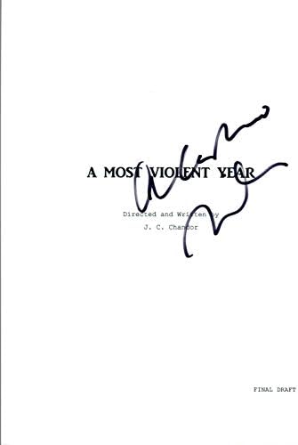 Alessandro Nivola potpisao je autogramiranu najsilutniju filmsku skriptu COA VD