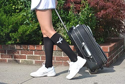 Travel kompresije čarape za žene & muškarci, 20-30 mmHg, diplomirao kompresije za putovanja avionom