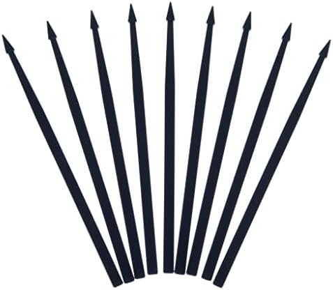 Black arrow Pipci, 100 premium plastičnih koktela i čačkalica za hranu, 3,5 Veličina kraljeva za soodhalter